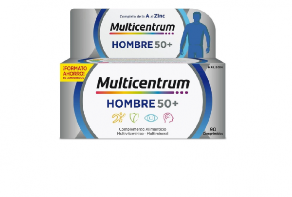 MULTICENTRUM HOMBRE 50+  90 COMP